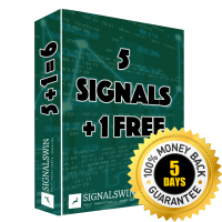 6 Signals with 5 days Money back guarantee policy